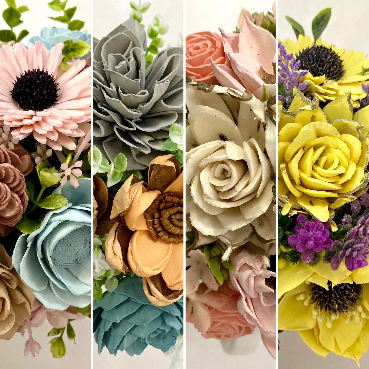 Wooden Florals
