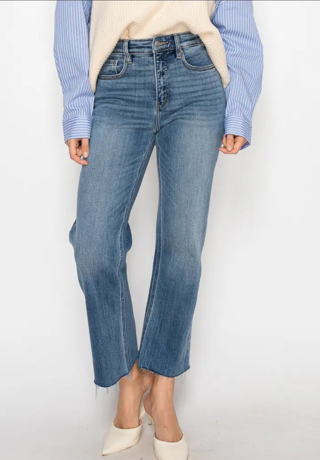High Rise Stretchy Jeans